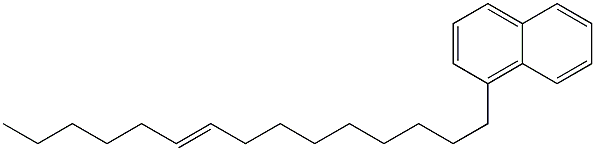 1-(9-Pentadecenyl)naphthalene 구조식 이미지