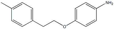 p-[2-(p-Tolyl)ethoxy]aniline Structure