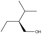 [S,(-)]-2-Ethyl-3-methyl-1-butanol 구조식 이미지