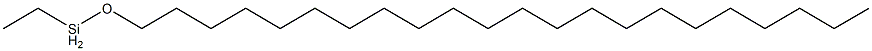 Ethyl(docosyloxy)silane 구조식 이미지