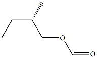 (+)-Formic acid (S)-2-methylbutyl ester Structure