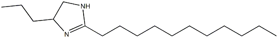 4-Propyl-2-undecyl-2-imidazoline Structure
