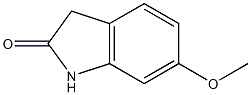 6-Methoxyindoline-2-one Structure