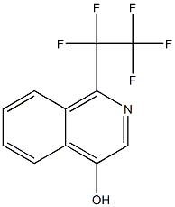 1-(Pentafluoroethyl)isoquinolin-4-ol 구조식 이미지