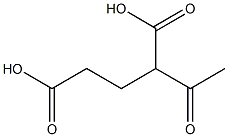 2-Acetylglutaric acid Structure