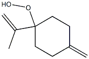 p-Mentha-1(7),8-dien-4-yl hydroperoxide 구조식 이미지