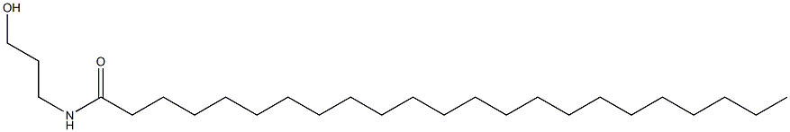 N-(3-Hydroxypropyl)tricosanamide Structure