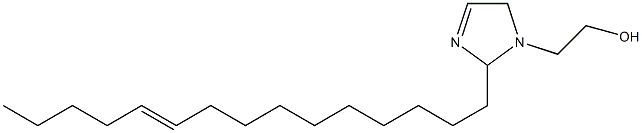 2-(10-Pentadecenyl)-3-imidazoline-1-ethanol 구조식 이미지