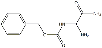 Amino(benzyloxycarbonylamino)acetamide 구조식 이미지