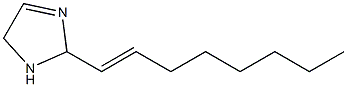 2-(1-Octenyl)-3-imidazoline 구조식 이미지