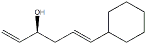 (1S)-1-Ethenyl-4-cyclohexyl-3-buten-1-ol Structure