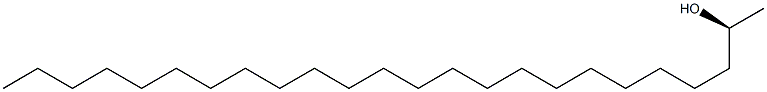 [S,(+)]-2-Tetracosanol Structure