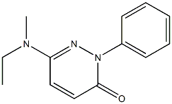 6-(Ethylmethylamino)-2-phenyl-3(2H)-pyridazinone Structure