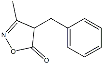 3-Methyl-4-benzylisoxazol-5(4H)-one 구조식 이미지