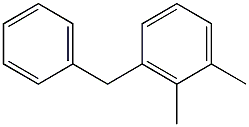 3-Benzyl-o-xylene 구조식 이미지