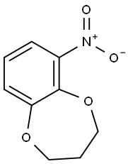 6-Nitro-3,4-dihydro-2H-1,5-benzodioxepin 구조식 이미지