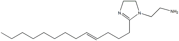 1-(2-Aminoethyl)-2-(4-tridecenyl)-2-imidazoline Structure