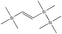 (E)-1-(Pentamethyldisilanyl)-2-trimethylsilylethene 구조식 이미지