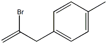 1-(2-Bromoallyl)-4-methylbenzene Structure