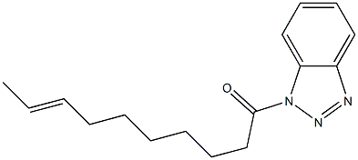 1-(8-Decenoyl)-1H-benzotriazole Structure