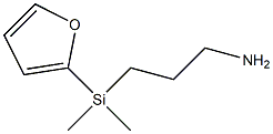 3-[Dimethyl(2-furyl)silyl]propylamine Structure