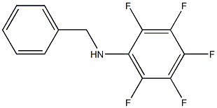 N-(Pentafluorophenyl)benzenemethanamine Structure