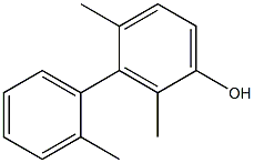 2,4-Dimethyl-3-(2-methylphenyl)phenol Structure