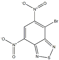 4-Bromo-5,7-dinitro-2,1,3-benzothiadiazole Structure
