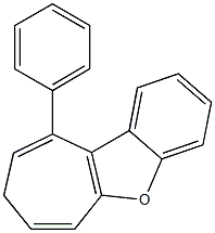 10-Phenyl-8H-benzo[b]cyclohepta[d]furan Structure