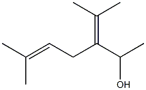 2,6-Dimethyl-5-(1-hydroxyethyl)-2,5-heptadiene Structure