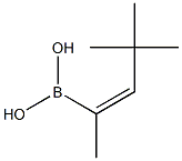 (E)-1,3,3-Trimethyl-1-butenylboronic acid Structure