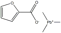 2-Furancarboxylic acid trimethyllead(IV) salt Structure