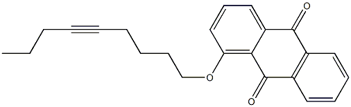 1-(5-Nonynyloxy)anthraquinone Structure