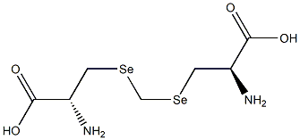 3,3'-Methylenebisselenobis[(S)-2-aminopropanoic acid] Structure