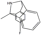 3-Fluoro-5-methyl-10,11-dihydro-5H-dibenzo[a,d]cyclohepten-5,10-imine 구조식 이미지