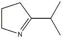 5-Isopropyl-3,4-dihydro-2H-pyrrole 구조식 이미지