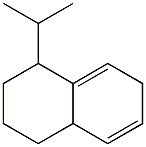 1,2,3,4,6,8a-Hexahydro-4-isopropylnaphthalene Structure