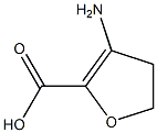 3-Amino-4,5-dihydrofuran-2-carboxylic acid Structure