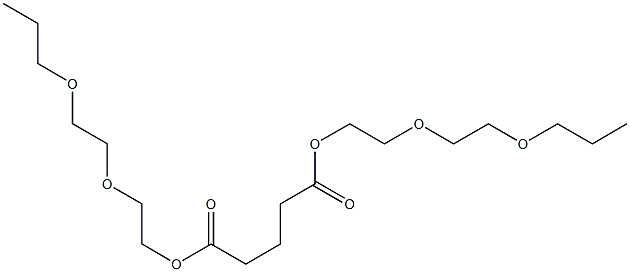 Glutaric acid bis[2-(2-propoxyethoxy)ethyl] ester 구조식 이미지