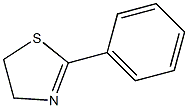 2-Phenyl-2-thiazoline 구조식 이미지