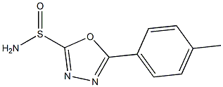 N-(2-(4-Methylphenyl)-1,3,4-oxadiazol-5-yl)sulfinylamine 구조식 이미지