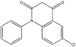 1-(Phenyl)-6-chloroquinoline-2,4(1H,3H)-dione Structure