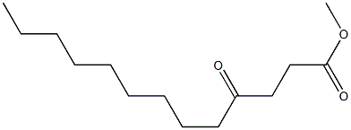 4-Oxotridecanoic acid methyl ester Structure