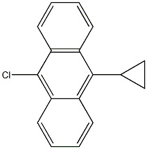 9-Chloro-10-cyclopropylanthracene Structure