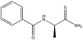 (-)-N-[(R)-1-(Thiocarbamoyl)ethyl]benzamide 구조식 이미지