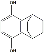 1,2,3,4-Tetrahydro-1,4-ethanonaphthalene-5,8-diol 구조식 이미지