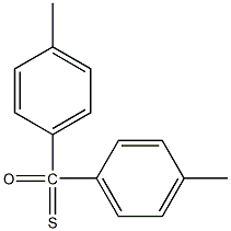 Bis(4-methylphenyl) thioketoneoxide 구조식 이미지