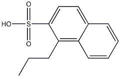 1-Propyl-2-naphthalenesulfonic acid Structure
