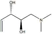 (2R,3S)-1-(Dimethylamino)-4-pentene-2,3-diol 구조식 이미지