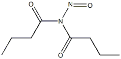 Dibutyrylnitrosamine Structure